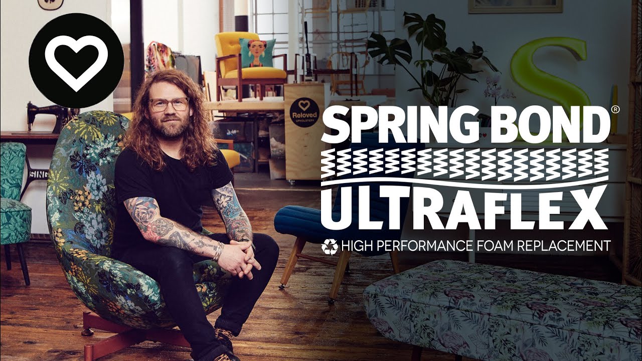 How to use SpringBond Ultraflex with Simion Hawtin-Smith | Reloved Upholstery