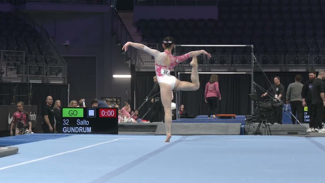 Si Qi Gundrum | Floor Exercise | 2026 Nastia Liukin Cup