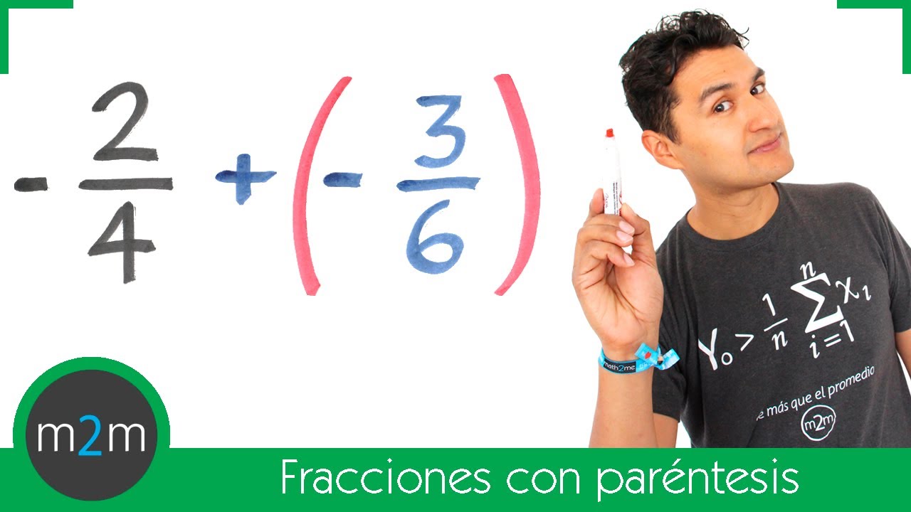 Fracciones con paréntesis