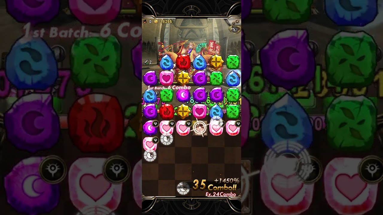 【神魔之塔】全新 地獄級 與骷髏共守吉年 - 黑金奧丁 解雙成就~~