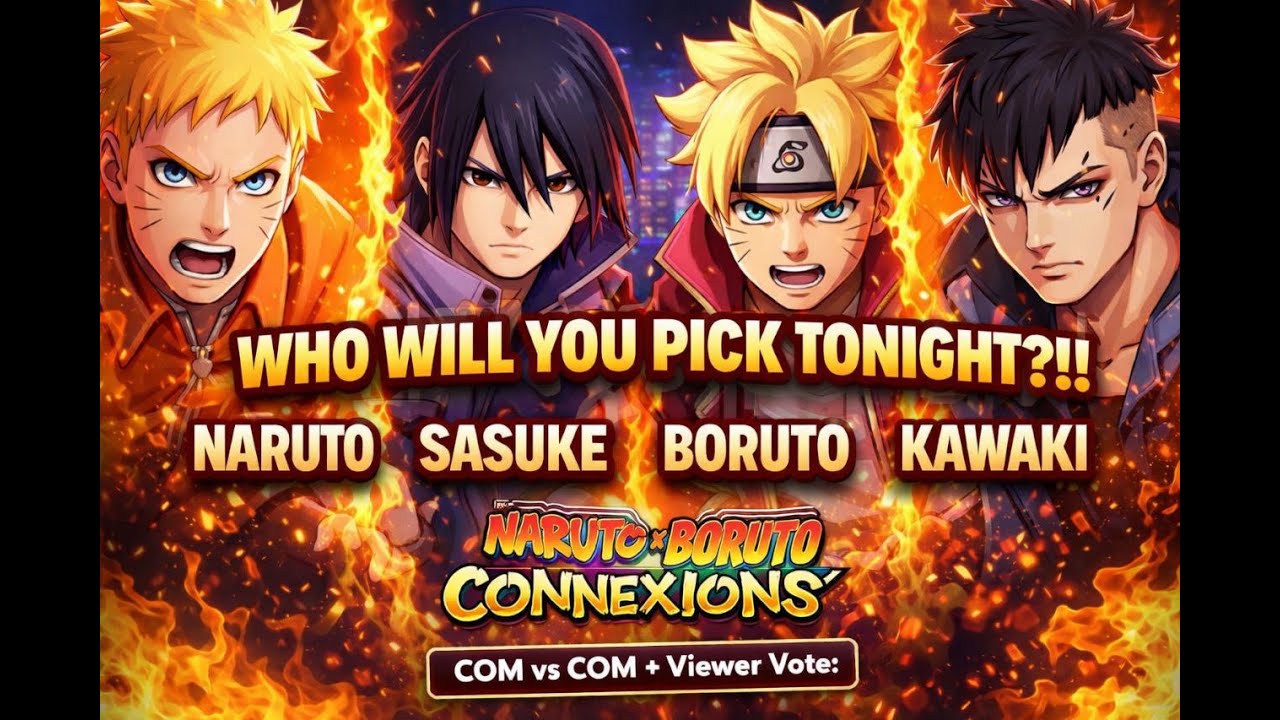 NARUTO X BORUTO Ultimate Ninja STORM CONNECTION | COM vs COM (Chat Chooses!)