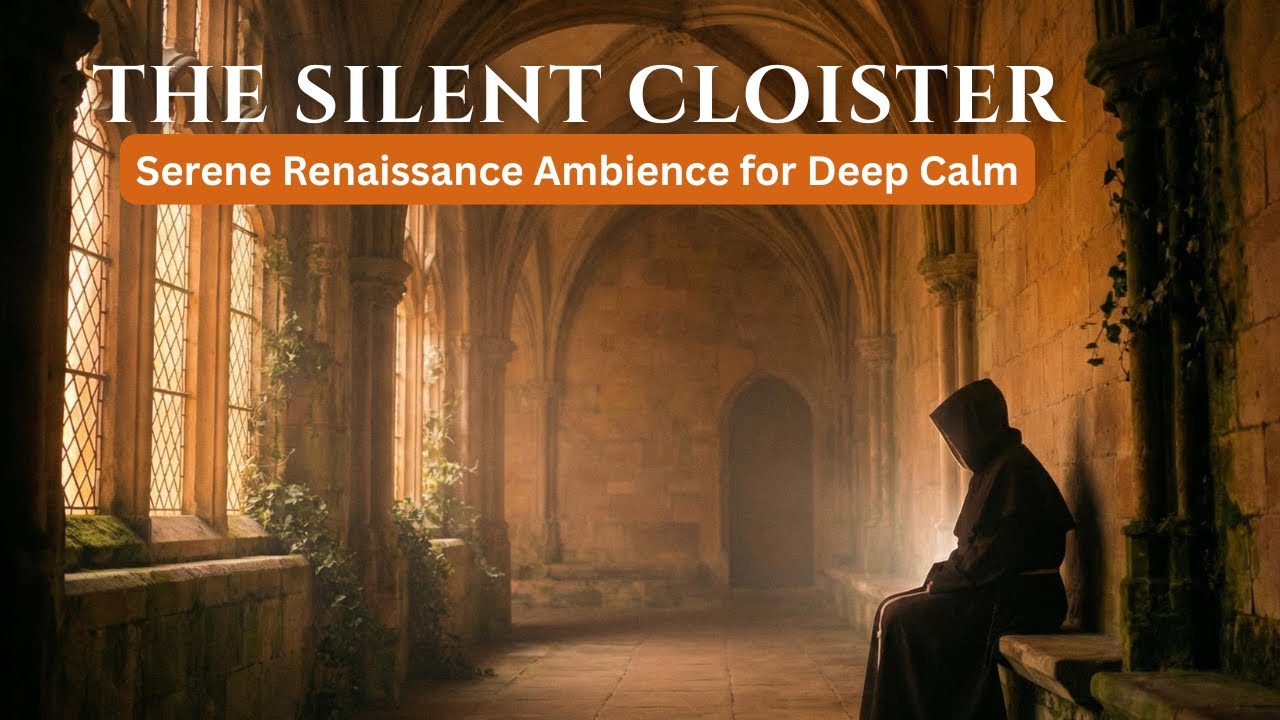 Serene Renaissance Ambience for Deep Calm 🕊️ | The Silent Cloister