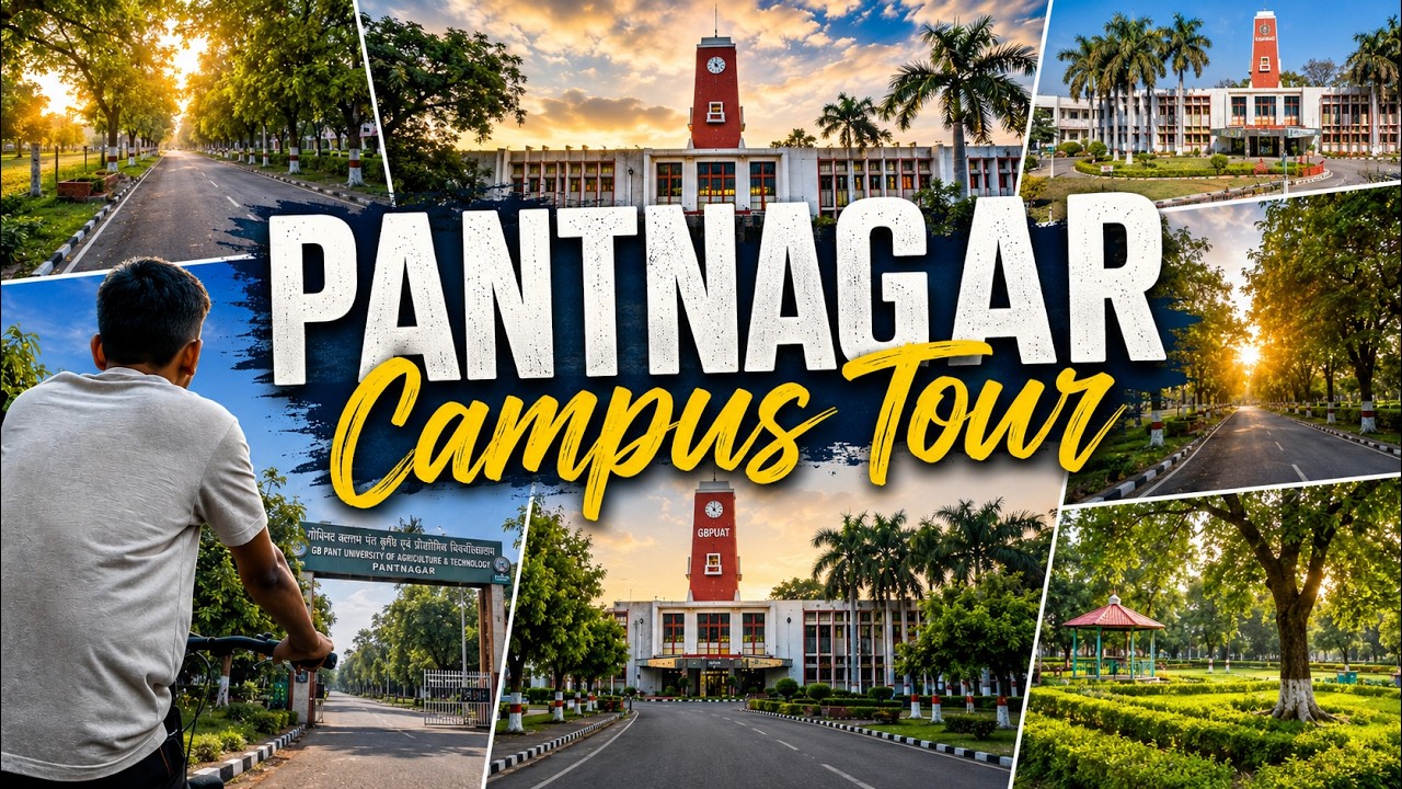 Pantnagar University Campus Tour 2026 | GBPUAT Campus Tour