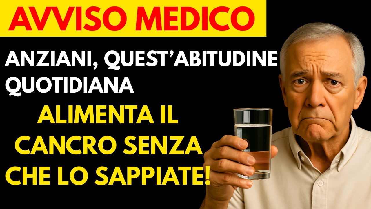 Avviso Medico: Anziani, questa abitudine quotidiana sta ALIMENTANDO il cancro senza che lo sappiate!
