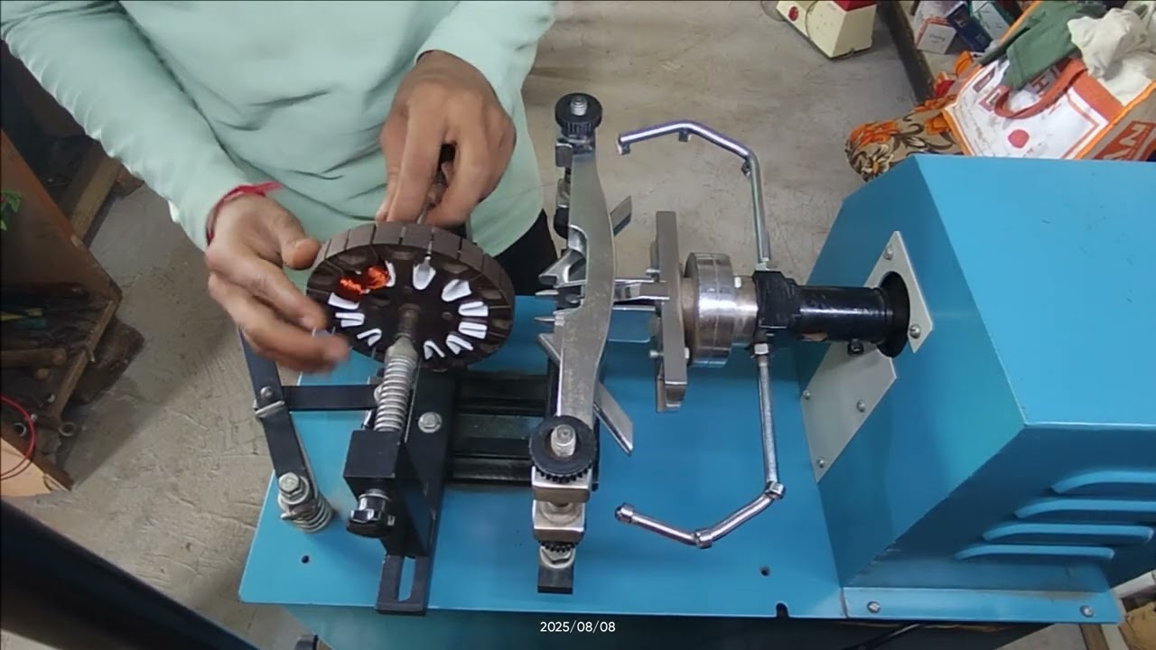 Fan Repairing kaise kare | Part-1| Fan Stator Winding Only Winding #fan #ceilingfan @rajdiptec 