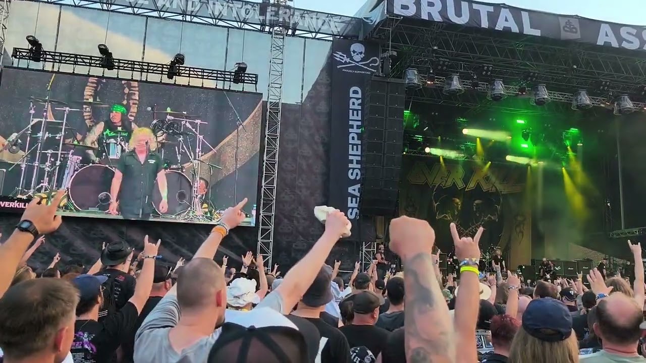 Overkill - Ironbound - Live - Brutal Assault - 2025