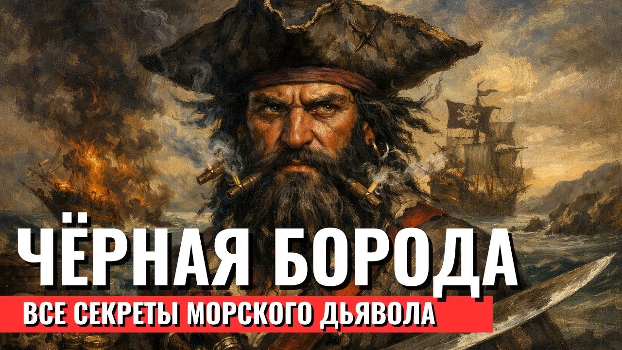 ЧЁРНАЯ БОРОДА | Дьявол или Гений Маркетинга? | ИСТОРИЯ ДЛЯ СНА