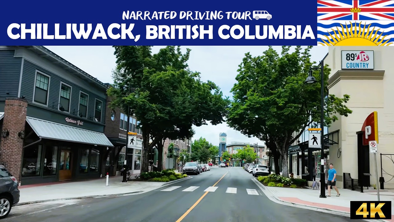 🏔️ Chilliwack, British Columbia 🚗 4K Drive