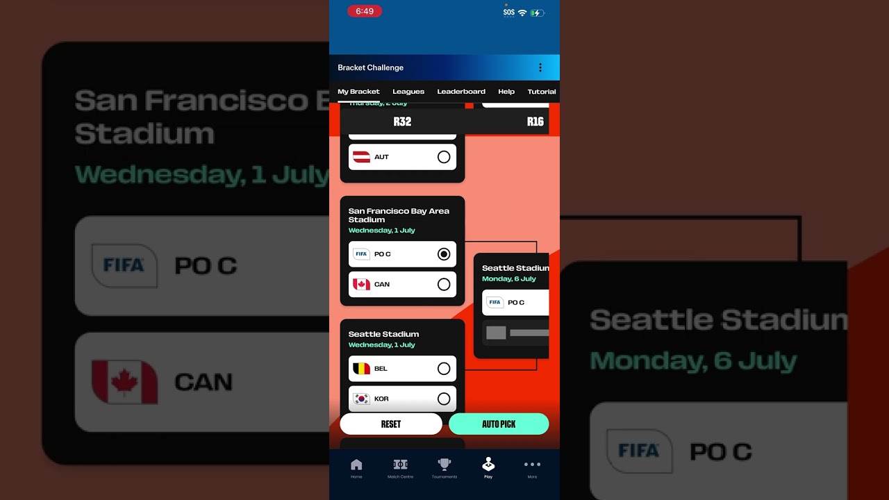 My World Cup 2026 predictions  bracket challenge ￼￼