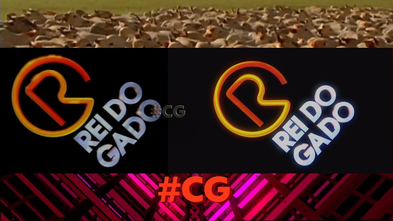 O Rei do Gado - comparação entre aberturas (1996/2022)