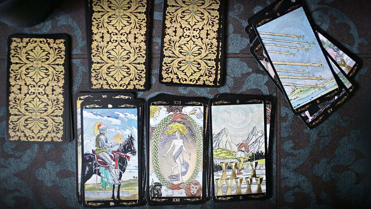 Was denkt er heute &uuml;ber dich? Tarot Legung