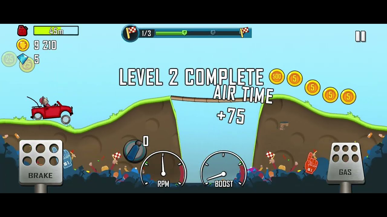 Hill Climb Racing Jogo nostálgico 