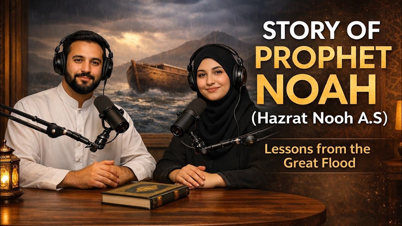 Hazrat Nooh (A.S) | Pehle Rasool ki Poori Kahani | Toofan-e-Nooh | Qasas-ul-Anbiya | Urdu podcast 