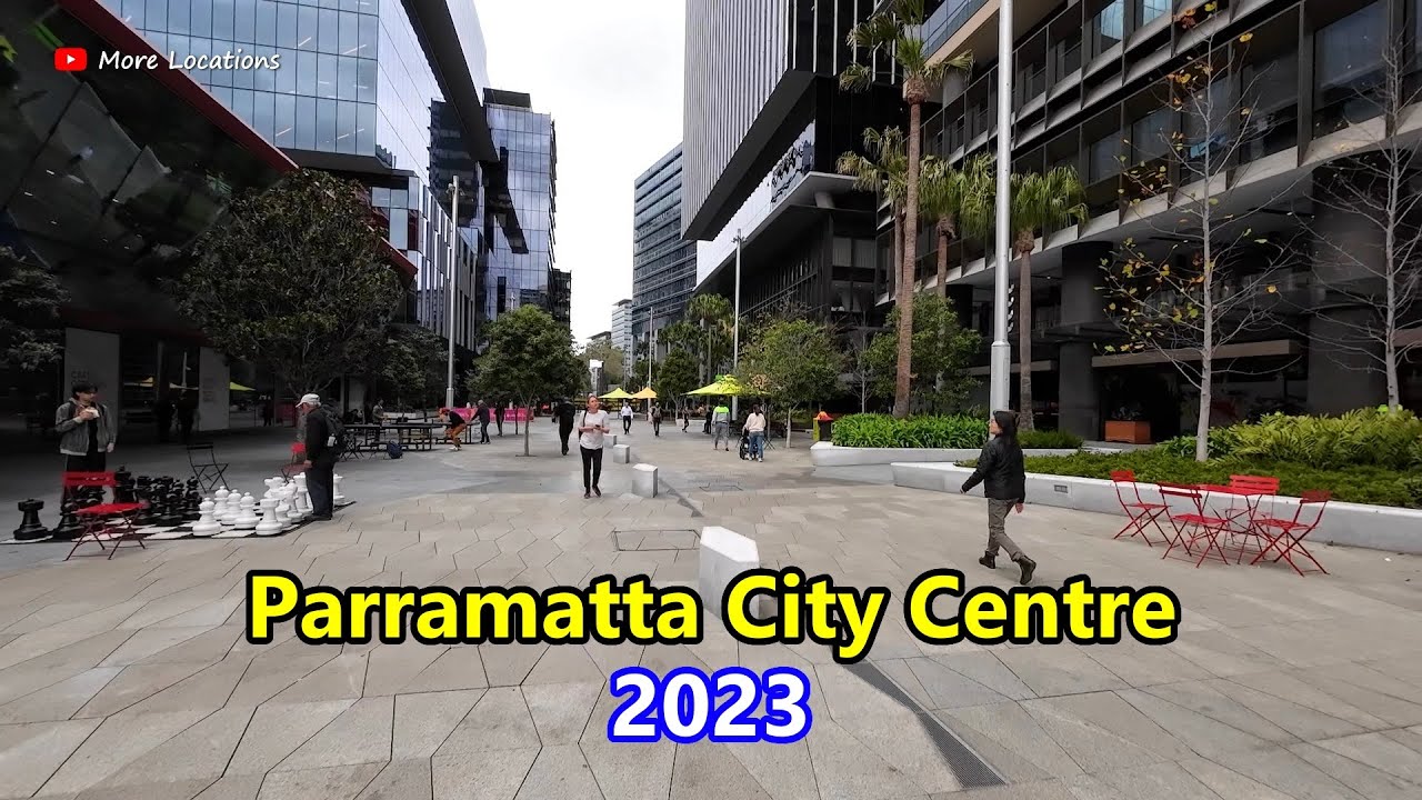 PARRAMATTA City Centre 2023, Sydney Australia