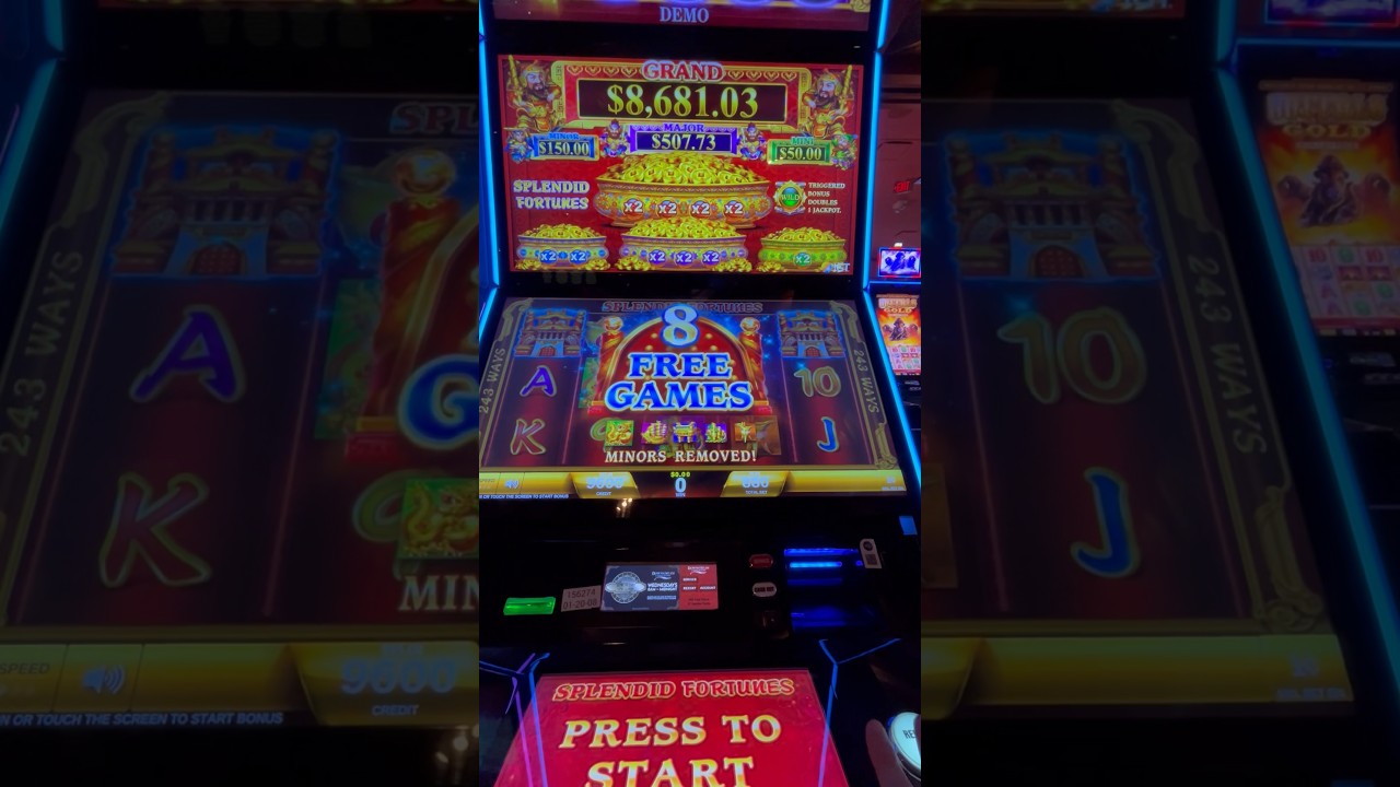 Splendid fortunes free games! #gamble #casinogames #gambling #casinoslots #midwest