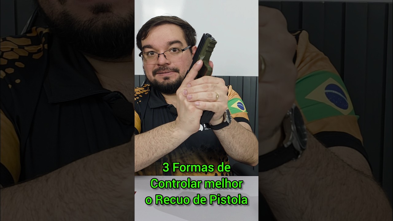 3 Dicas para Segurar o Recuo de Pistola #shorts