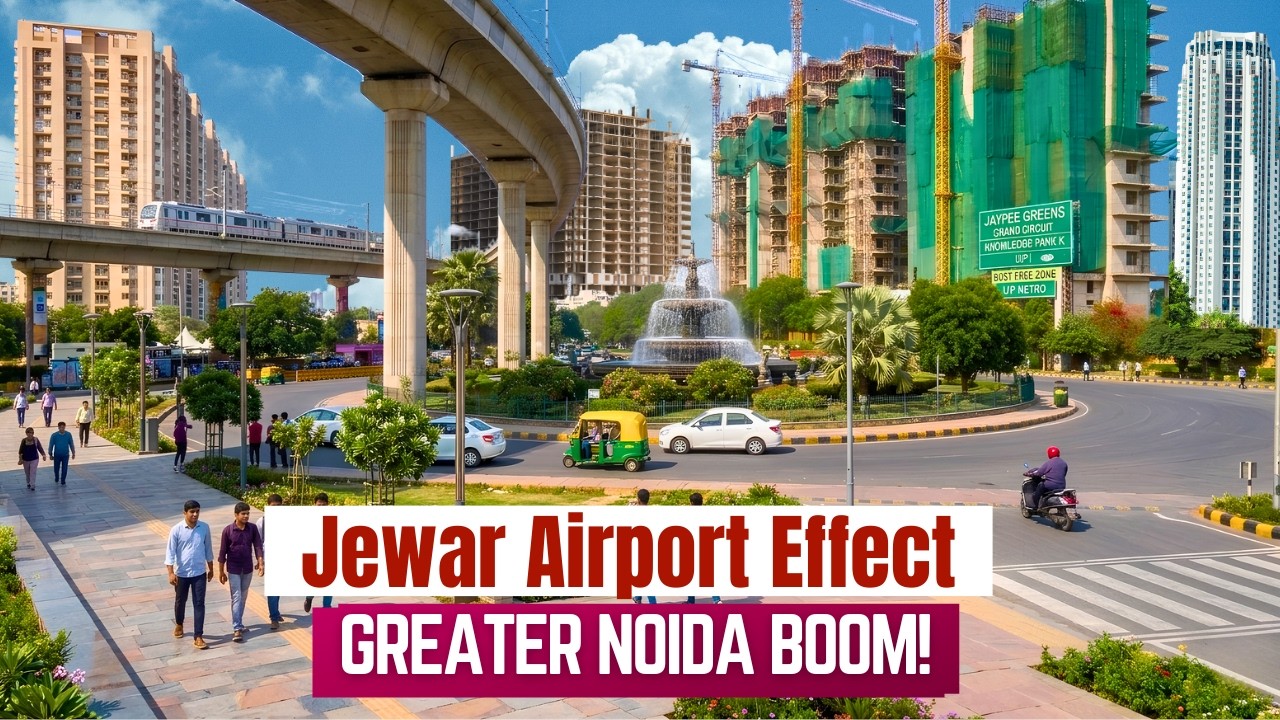 New India 🇮🇳 Jewar Airport Effect 😱 Greater Noida's Biggest Boom Has Begun!