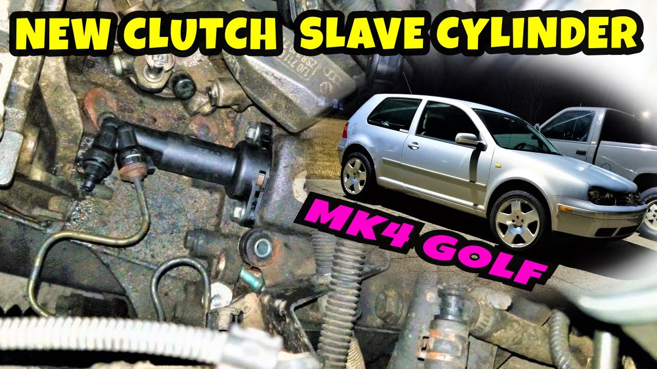 MK4 GOLF | clutch slave cylinder install, bushing inspection