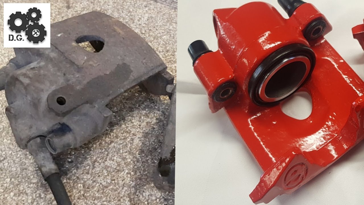 Restauration Golf2 Gti Bremssattel