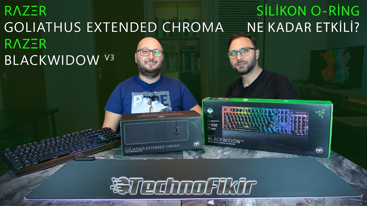 RAZER BLACKWIDOW V3 - RAZER RGB MOUSE PAD İNCELEMESİ !