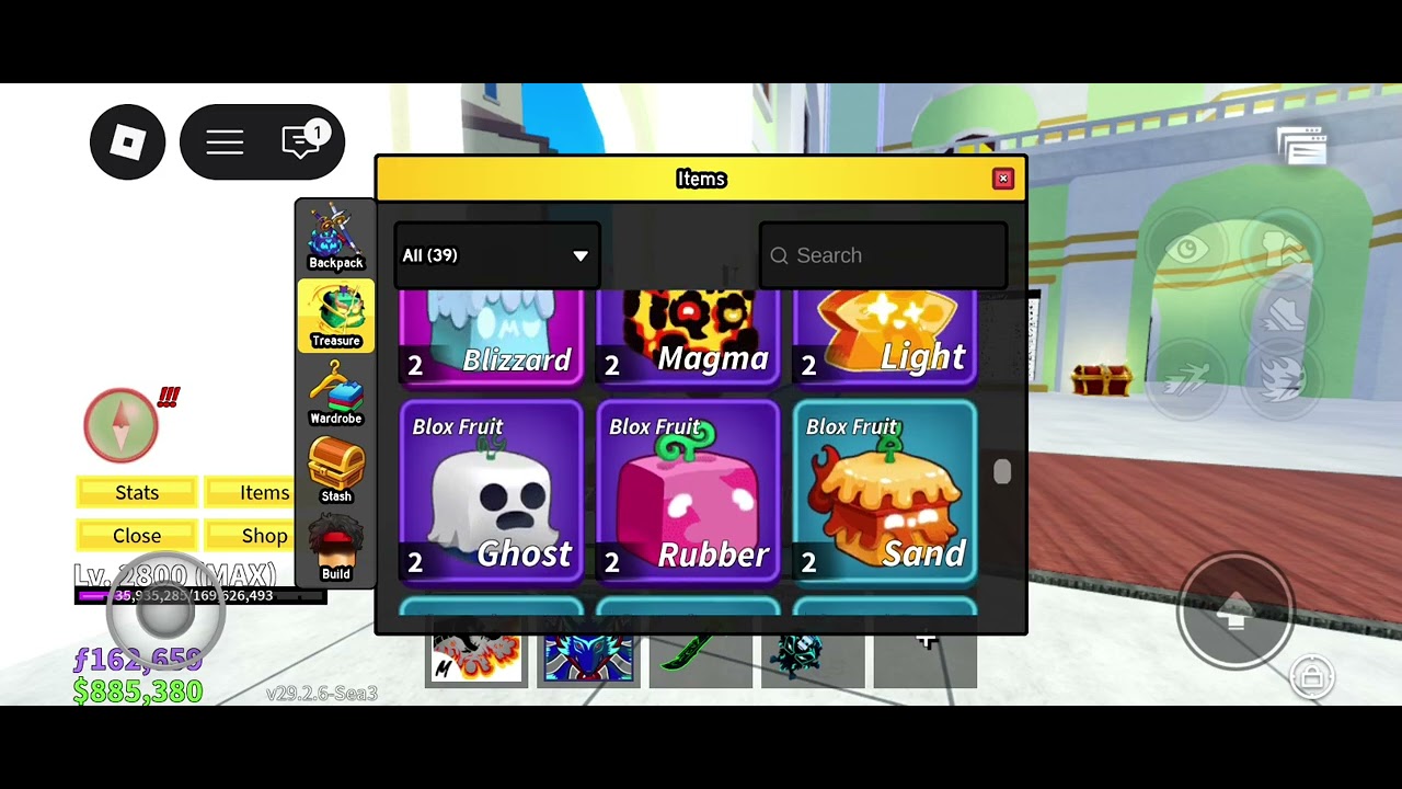 Normal account? (In blox fruits)