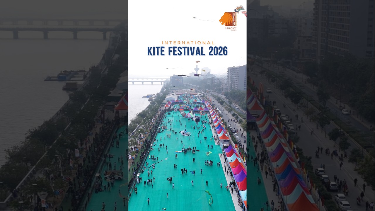 International Kite Festival Gujarat 2026 | Uttarayan | Gujarat Tourism