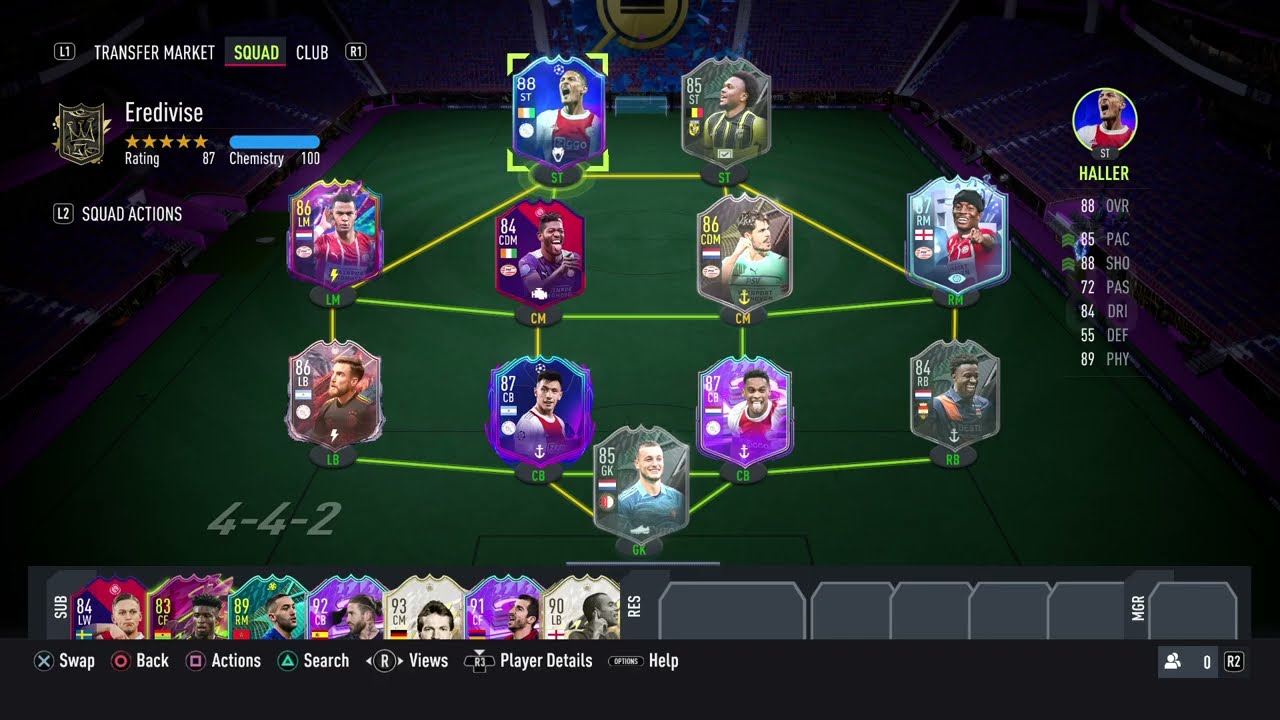 MY FULL UNTRADEABLE EREDIVISE TEAM REVEAL