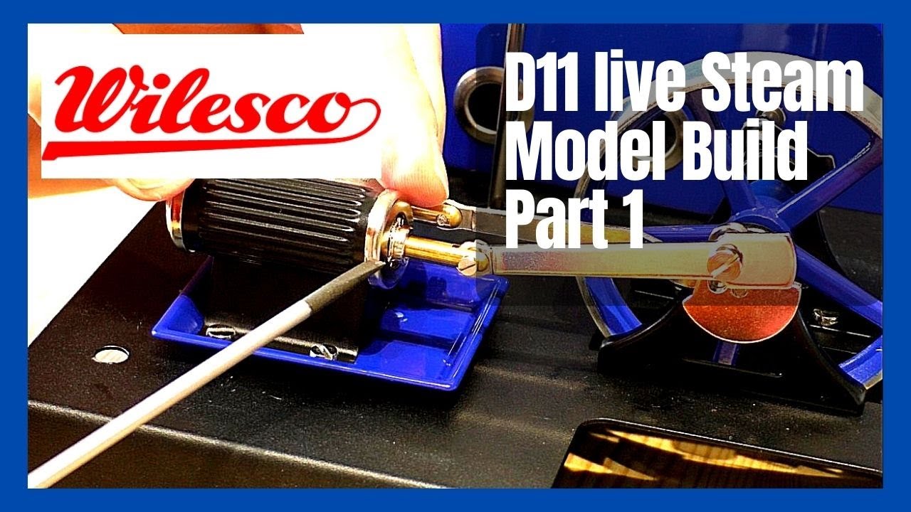 Wilesco D11 Live Steam model kit build part 1