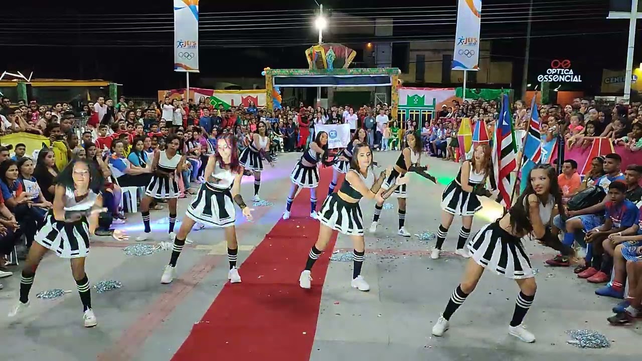 Apresentação da Escola Chagas Costa na Abertura dos Jogos Escolares de Igarapé Grande 2022