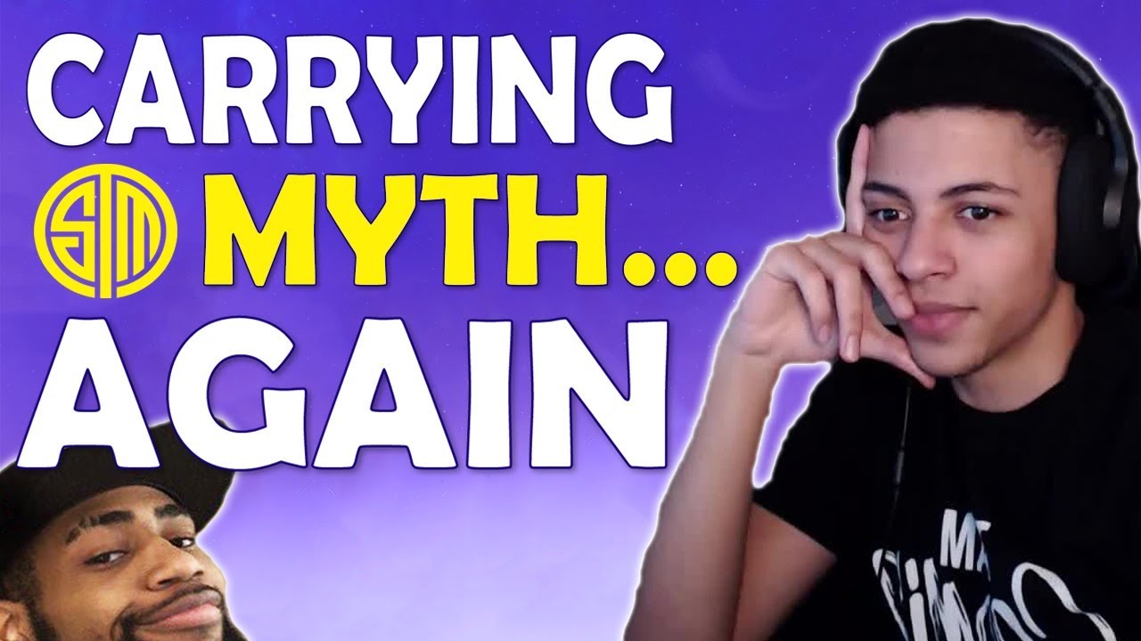 TSM MYTH GETS CARRIED AGAIN | DAEQUAN & HAMLINZ RAP - (Fortnite Battle Royale)