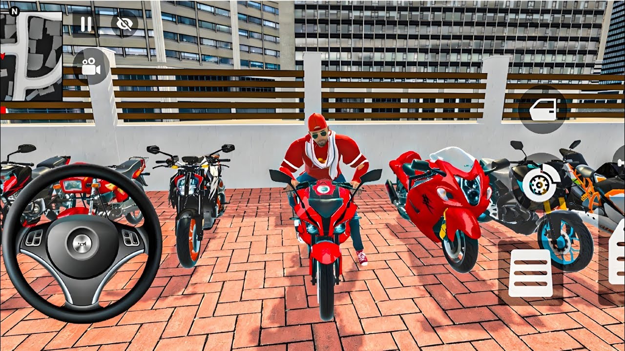 💥Crazy Building Bike Parking Challange🚘