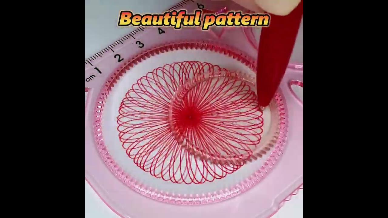 wooow #satisfying #relaxing #2024 #oddlysatisfying #spirograph #diy