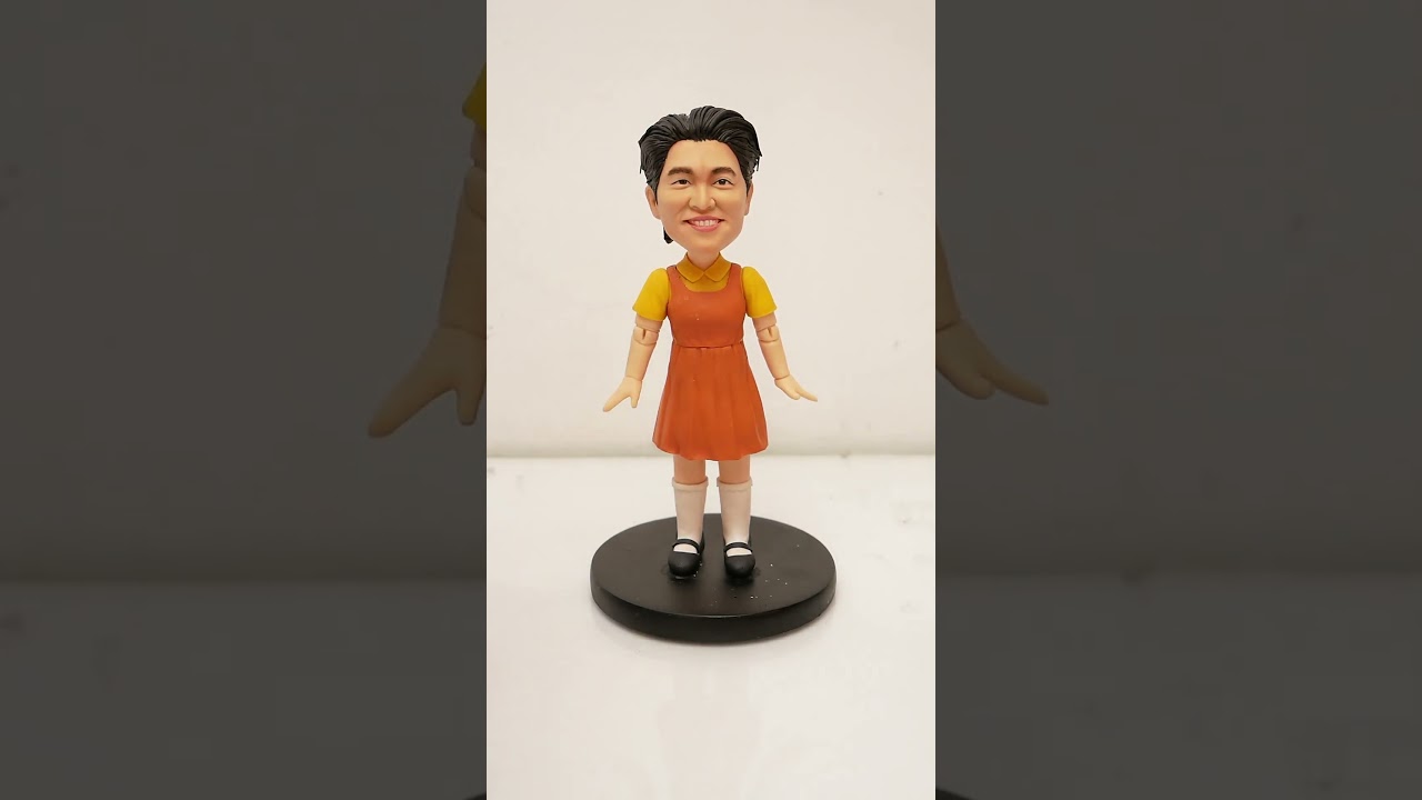 In the Squid Game, the salesman held a 321 wooden man game【Clay producer Leo】 #squidgame3 #squidgame