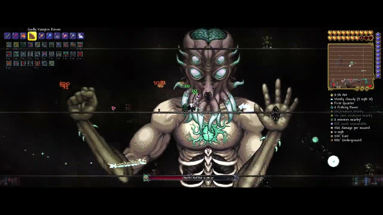 Terraria - Moon Lord - Legendary Mode
