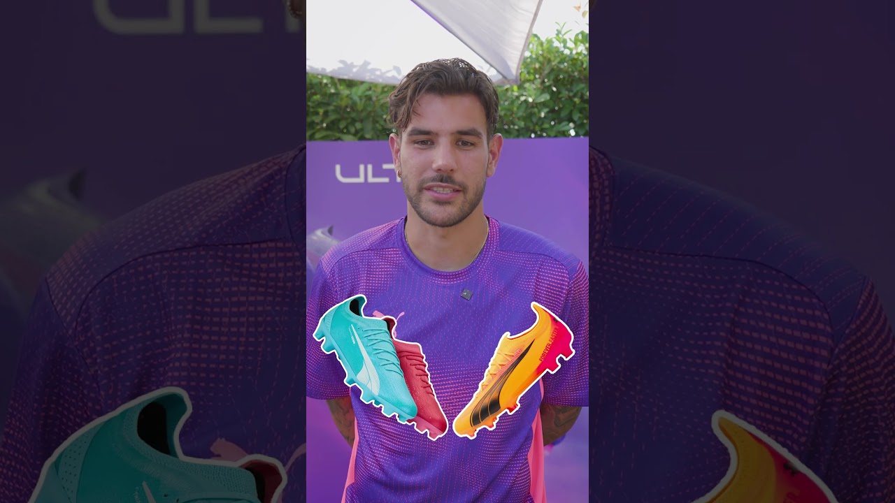La scarpa perfetta di Theo  #puma #futbolemotion