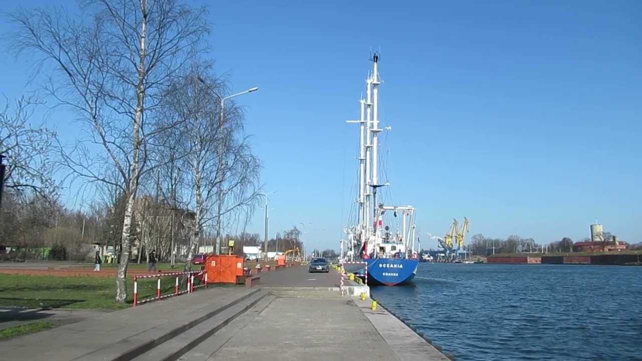 Gdańsk spacer nabrzeżem
