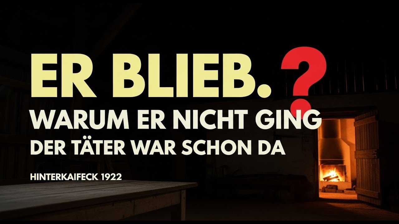 Hinterkaifeck : Der Mann, der nie zurückkehrte – oder doch?