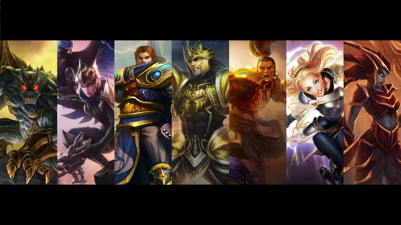 Suite of Demacia - Jarvan, Garen, Xin Zhao, Lux, Quinn, Galio, Shyvana [League of Legends 音 MAD mix]