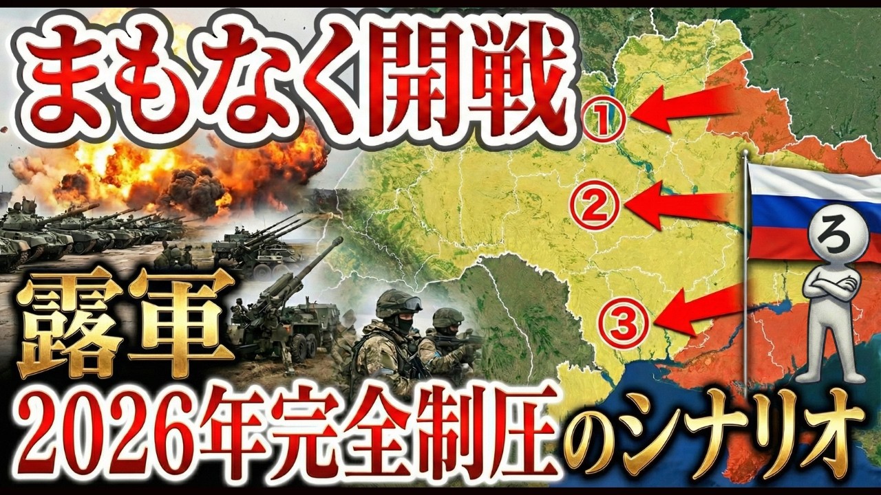まもなく始まります。露軍「2026年完全制圧」のシナリオ