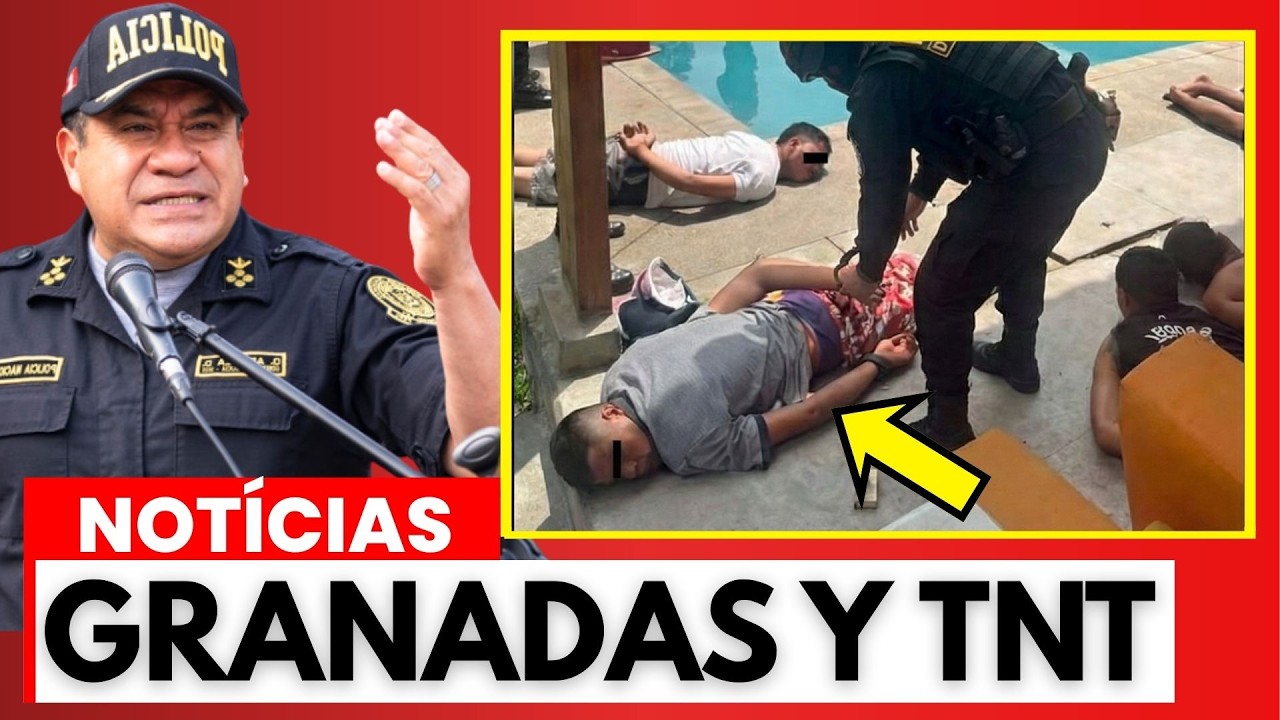 🛑CAE BÚNKER EN CIENEGUILLA: PNP Caza a 