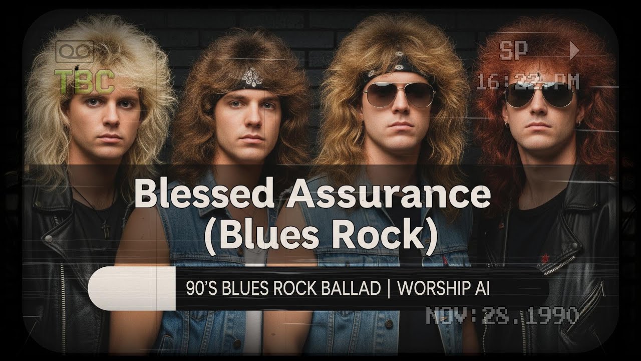 BLESSED ASSURANCE - 90’s Blues Rock Ballad (Worship AI)