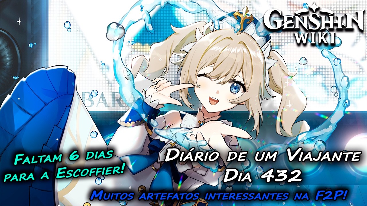 Diário de um Viajante - Dia 432 - A Conta F2P Teve Sorte no RNG #genshinimpact