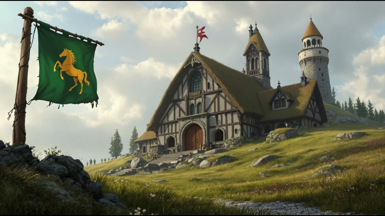 "Edoras and Meduseld" - RPG CCG Ambience for Tabletop & Card Games! 