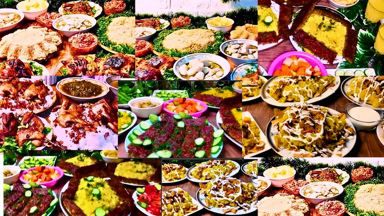 منيو اكلات رمضان تشرفك🌜 في العزومات افكار جديده وباقل التكاليف 