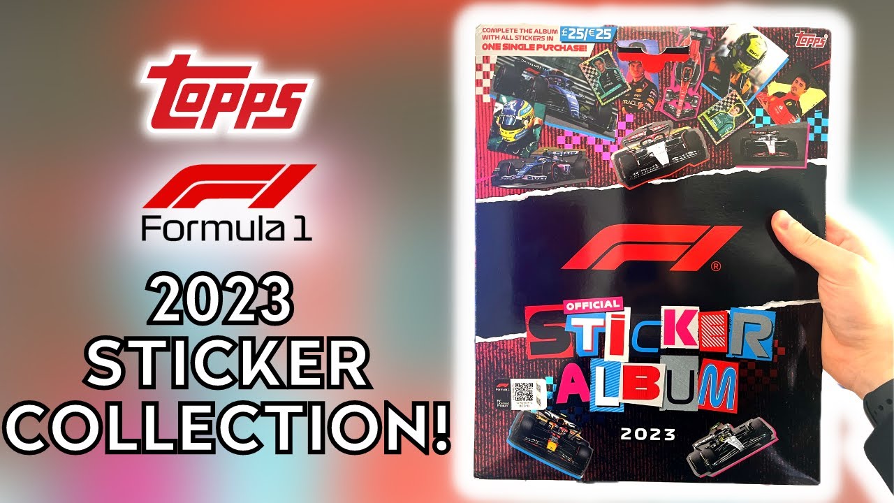 NEW F1 2023 STICKERS! | TOPPS FORMULA 1 2023 OFFICIAL STICKER COLLECTION OPENING! | EXCLUSIVE CARD!