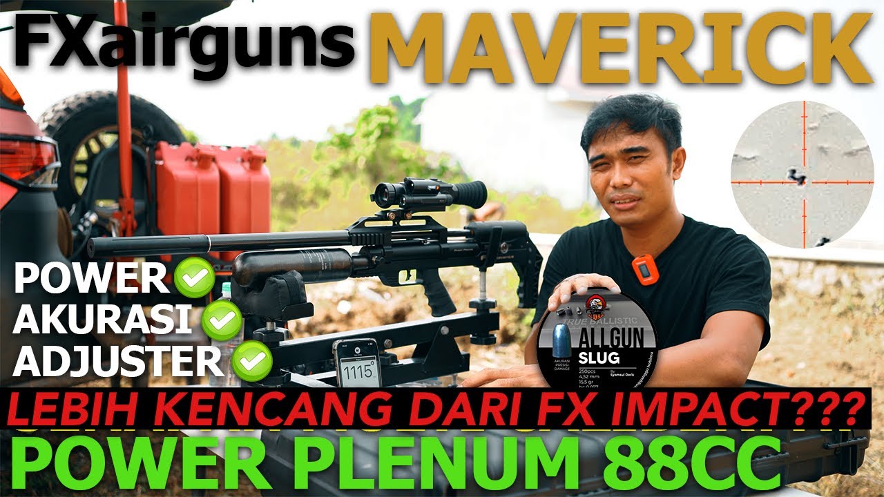 SENAPAN INI POWER PLENUMNYA LEBIH GEDE DARI FX IMPACT, HARGA LEBIH MURAH 13JTAAN. REVIEW FX MAVERICK