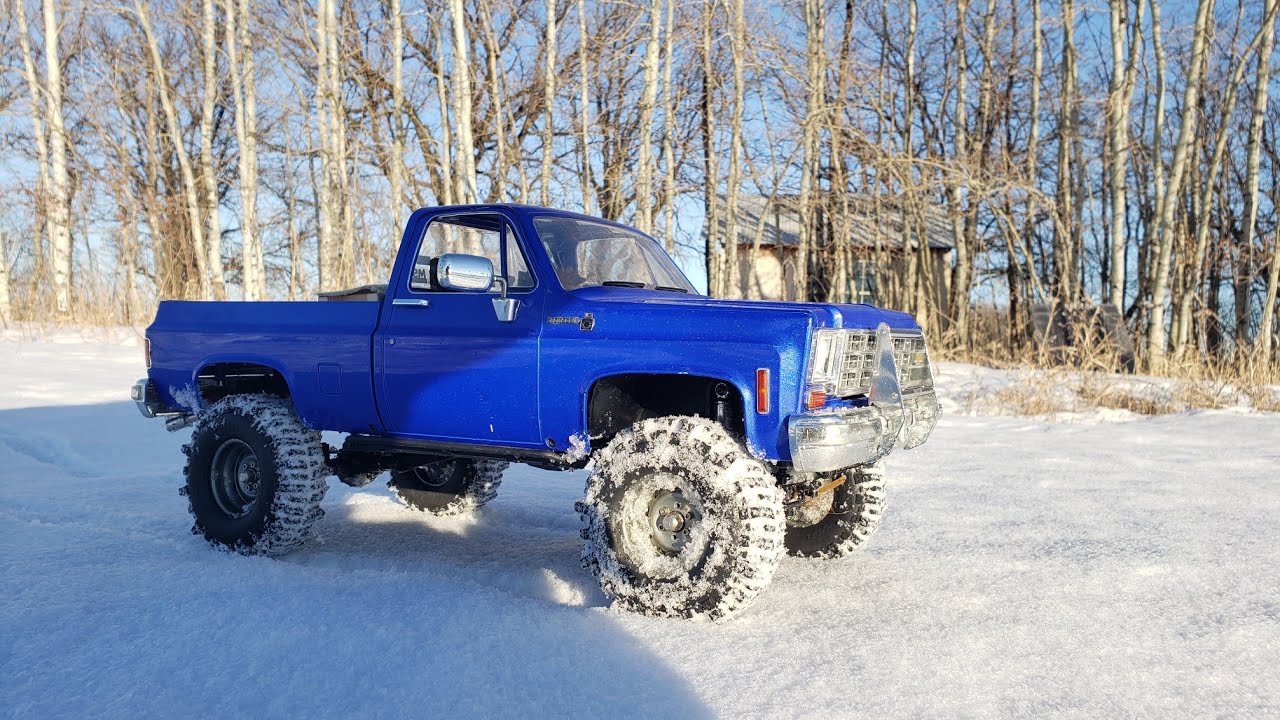 1/10 Rc4wd TF2 Scottsdale,  Fusion se 1800kv install and run