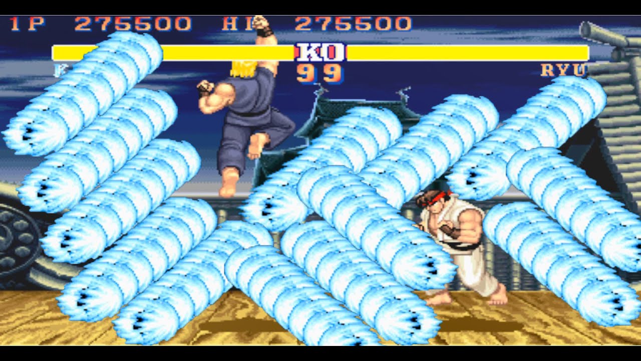 Геймплей Street Fighter 2 в аркадном режиме | Кориу Кен