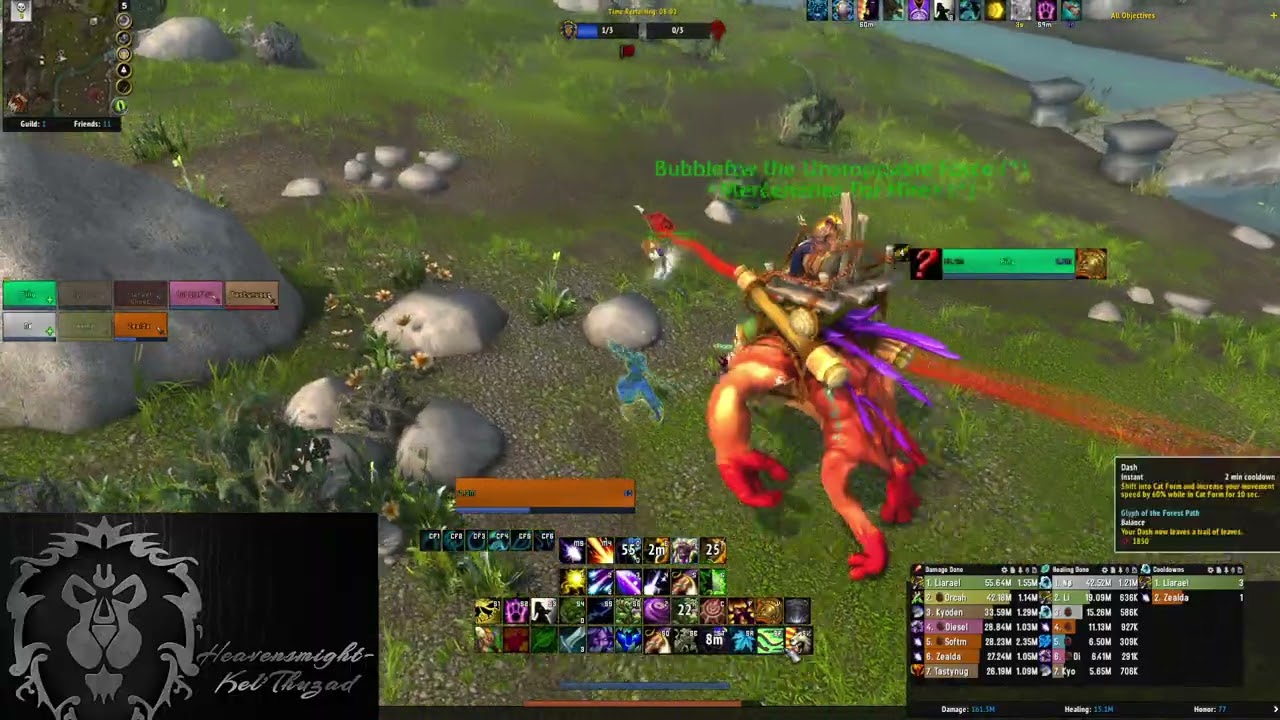 Crawling up in blitz pvp