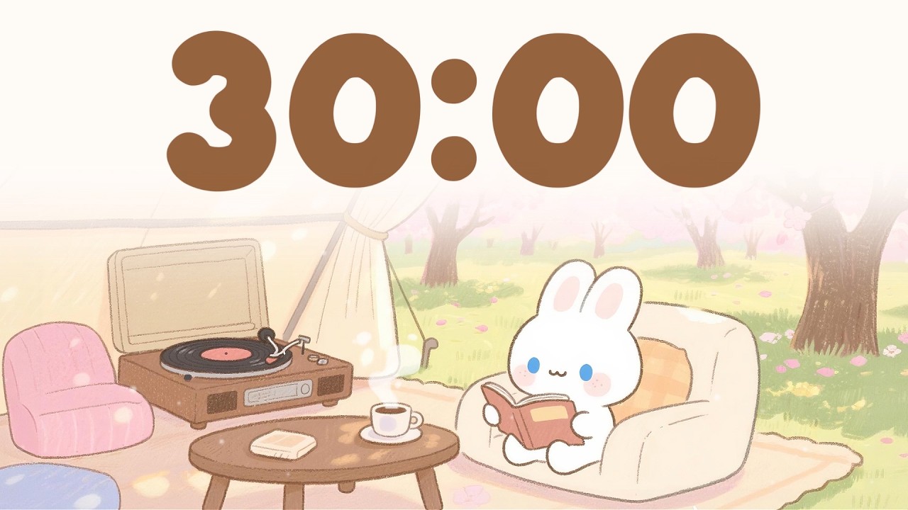 Winter Study Timer 🎵 | 30 Minute Focus for Study & Work
